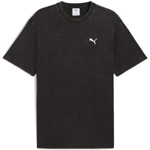 Puma ESS Elevated Relaxed Wash Tee Black Puma ESS Elevated Relaxed Wash Tee Black