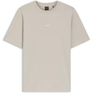 Boss Mens Oversized T-Shirt Short Sleeve Lifestyle Cotton Grey 070 L Boss Mens Oversized T-Shirt Short Sleeve Lifestyle Cotton Grey 070 L