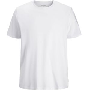JACK & JONES Plus Men's JJEORGANIC Basic TEE SS O-Neck NOOS PS T-Shirt, White, EU4XL US2XL JACK & JONES Plus Men's JJEORGANIC Basic TEE SS O-Neck NOOS PS T-Shirt, White, EU4XL US2XL