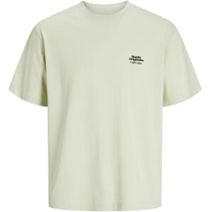 JACK & JONES Men's Jorparos Abstract Tee SS Crew Neck, Celadon Tint, XL JACK & JONES Men's Jorparos Abstract Tee SS Crew Neck, Celadon Tint, XL