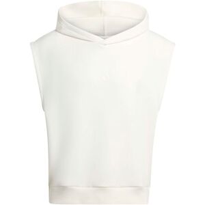 adidas Men's SOFT LUX HOODED VEST, off white, 3XL Plus Long adidas Men's SOFT LUX HOODED VEST, off white, 3XL Plus Long