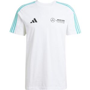 adidas Men's Mercedes AMG Petronas Formula ONE Team DNA TEE Men, White/Black, XXL adidas Men's Mercedes AMG Petronas Formula ONE Team DNA TEE Men, White/Black, XXL