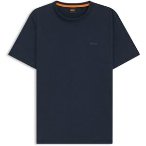 Boss Mens Tegood Cotton slub T-Shirt with Logo Detail Boss Mens Tegood Cotton slub T-Shirt with Logo Detail