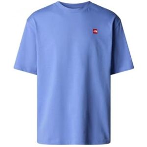 The North Face Unisex Axys Oversized S/S T-Shirt Virtual Blue L The North Face Unisex Axys Oversized S/S T-Shirt Virtual Blue L