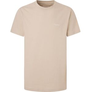 Pepe Jeans Men's Connor T-Shirt, Brown (Light Beige), XL Pepe Jeans Men's Connor T-Shirt, Brown (Light Beige), XL