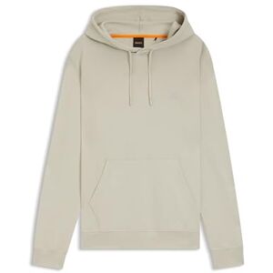 Boss Mens Wetalk Regular-fit hoodie in cotton terry with logo patch Boss Mens Wetalk Regular-fit hoodie in cotton terry with logo patch