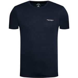 Armani Exchange AX Exchange Men's T-Shirt 8NZT91-Z8H4Z Spring/Summer Blue XL Armani Exchange AX Exchange Men's T-Shirt 8NZT91-Z8H4Z Spring/Summer Blue XL