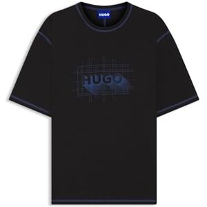 Hugo Boss Men's Nothal 10273257 01 T-Shirt, Black 001, XXL Hugo Boss Men's Nothal 10273257 01 T-Shirt, Black 001, XXL