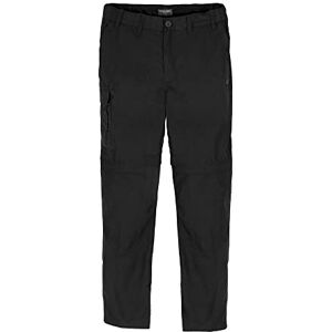 Craghoppers Expert Kiwi Slim Fit Convertible Trousers Black Size 32 Craghoppers Expert Kiwi Slim Fit Convertible Trousers Black Size 32