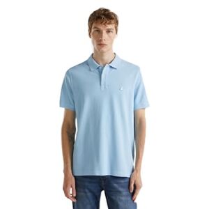 United Colors of Benetton Men's Polo Shirt M/M 3089J3179, Blue, S United Colors of Benetton Men's Polo Shirt M/M 3089J3179, Blue, S