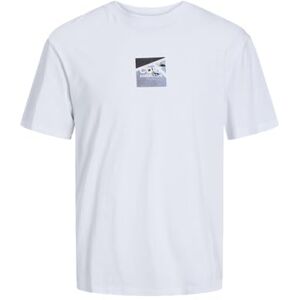 JACK & JONES Men's Jcoedition Berlin Tee SS Crew Neck T-Shirt, Bright White/Print: Tennis, XL JACK & JONES Men's Jcoedition Berlin Tee SS Crew Neck T-Shirt, Bright White/Print: Tennis, XL