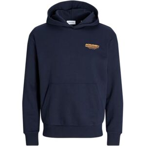 JACK & JONES Men's Jjolive Sweat Hood Sweatshirt, Navy Blazer Jack&Jones, S JACK & JONES Men's Jjolive Sweat Hood Sweatshirt, Navy Blazer Jack&Jones, S