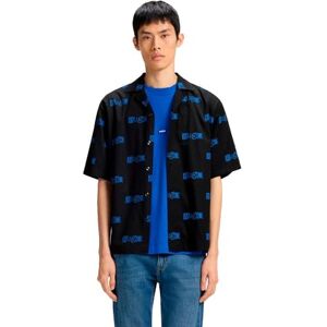 Hugo Boss Men's Eligino Shirt, 001black, XL Hugo Boss Men's Eligino Shirt, 001black, XL