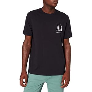 Armani Exchange Men's Front Embroidered Logo T-Shirt, Navy, Extra Small Armani Exchange Men's Front Embroidered Logo T-Shirt, Navy, Extra Small