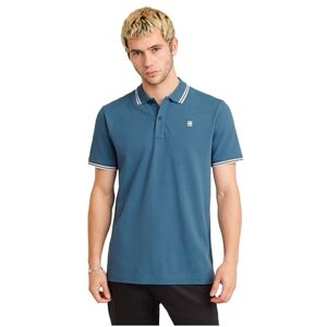 G-STAR Men's Dunda Slim Stripe Polo, Blue (avio D17127-5864-1820), L G-STAR Men's Dunda Slim Stripe Polo, Blue (avio D17127-5864-1820), L