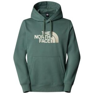 The North Face Men's Drew Peak Hooded Sweatshirt, Duck Green/Gravel, XS The North Face Men's Drew Peak Hooded Sweatshirt, Duck Green/Gravel, XS