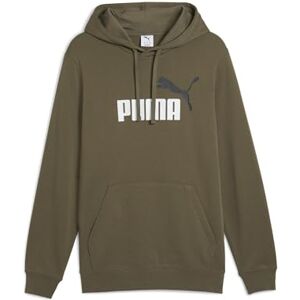 Puma ESS 2 COLOR No. 1 Logo Hoodie TR Loden Green Puma ESS 2 COLOR No. 1 Logo Hoodie TR Loden Green