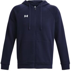 Under Armour Men's UA Rival Fleece FZ Hoodie Shirt Midnight Navy Under Armour Men's UA Rival Fleece FZ Hoodie Shirt Midnight Navy