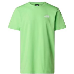 The North Face Men's S/S Simple Dome T-Shirt, Meta Lime, S The North Face Men's S/S Simple Dome T-Shirt, Meta Lime, S