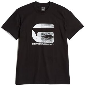 G-STAR Men's Amsterdam T-Shirt, Black (dk black D25673-C336-6484), XL G-STAR Men's Amsterdam T-Shirt, Black (dk black D25673-C336-6484), XL