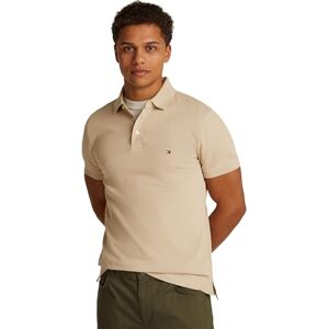 Tommy Hilfiger Men’s Short Sleeve 1985 Slim Fit Polo Shirt, Beige (Sandalwood), L Tommy Hilfiger Men’s Short Sleeve 1985 Slim Fit Polo Shirt, Beige (Sandalwood), L