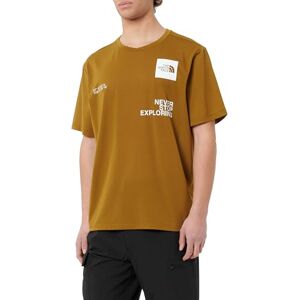 The North Face The Noth Face Men's Graphic Boxes Foundation Ss T-Shirt, Moss Green, S The North Face The Noth Face Men's Graphic Boxes Foundation Ss T-Shirt, Moss Green, S