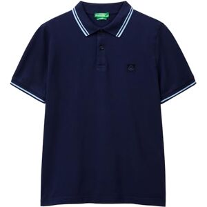 United Colors of Benetton Men's Maglia Polo M/M 3f9hu302e Shirt, Blue, XL United Colors of Benetton Men's Maglia Polo M/M 3f9hu302e Shirt, Blue, XL