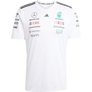 adidas Men's Mercedes AMG Petronas Formula ONE Team Driver Jersey White Men, White/Black, 3XL adidas Men's Mercedes AMG Petronas Formula ONE Team Driver Jersey White Men, White/Black, 3XL