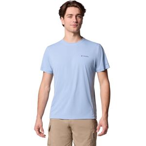 Columbia Men's Zero Rules Light Short Sleeve Crew, Technical Short Sleeve T-Shirt, Ripple Blue, S Columbia Men's Zero Rules Light Short Sleeve Crew, Technical Short Sleeve T-Shirt, Ripple Blue, S