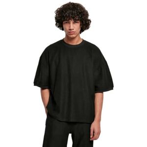 Urban Classics Men's Rib Terry Boxy Tee T-Shirt, Black, S Urban Classics Men's Rib Terry Boxy Tee T-Shirt, Black, S