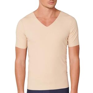Schiesser Men's Laser Cut V-Neck Undershirt Underwear. Beige M Schiesser Men's Laser Cut V-Neck Undershirt Underwear. Beige M