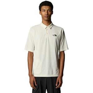 The North Face Men's Packable SS Polo Shirt White Dune XS The North Face Men's Packable SS Polo Shirt White Dune XS