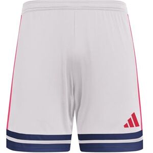 adidas Men's SQUADRA25 Short, Glory Grey/Team Navy Blue 2/Pure Ruby, XL adidas Men's SQUADRA25 Short, Glory Grey/Team Navy Blue 2/Pure Ruby, XL