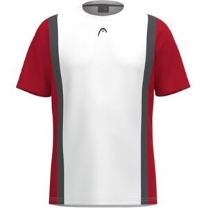 HEAD Club 25 TECH T-Shirt Men Red White HEAD Club 25 TECH T-Shirt Men Red White