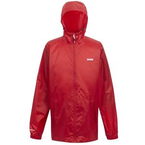Regatta Mens Pack-It III Waterproof Breathable Jacket - Danger Red - 3XL Regatta Mens Pack-It III Waterproof Breathable Jacket - Danger Red - 3XL