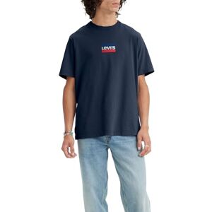 Levi's Men's Graphic Crewneck Tee T-Shirt, Mini Sportswear Dress Blues, XS Levi's Men's Graphic Crewneck Tee T-Shirt, Mini Sportswear Dress Blues, XS