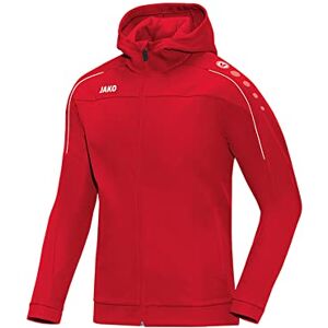 JAKO Basic Men's Classico Hooded Jacket, Men, Classico, red, Large JAKO Basic Men's Classico Hooded Jacket, Men, Classico, red, Large