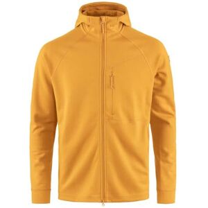 Fjällräven FJALLRAVEN 12600228-161 Abisko Grid Fleece Hoodie M Sweatshirt Men's Mustard Yellow Size XL Fjällräven FJALLRAVEN 12600228-161 Abisko Grid Fleece Hoodie M Sweatshirt Men's Mustard Yellow Size XL