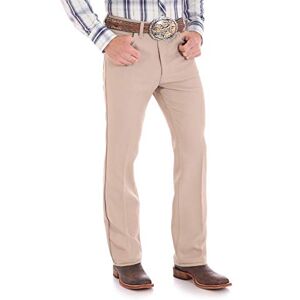 Wrangler Men's Wrancher Dress Jean, Dark Beige, 33W / 34L Wrangler Men's Wrancher Dress Jean, Dark Beige, 33W / 34L