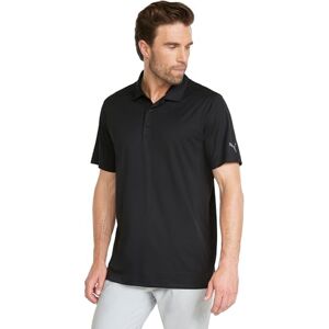 Puma Golf Men's Gamer Polo Button Down Shirt, Black, XXL Puma Golf Men's Gamer Polo Button Down Shirt, Black, XXL