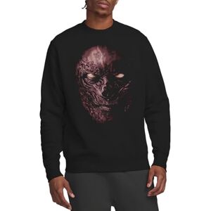 Stranger Things Vecna Oversized Face Unisex Sweatshirt, Black, Small Stranger Things Vecna Oversized Face Unisex Sweatshirt, Black, Small