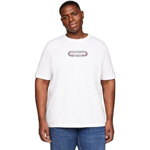 Tommy Hilfiger Men Bt-Hilfiger Track Graphic Tee-B S/S T-Shirts, White, XXL Tommy Hilfiger Men Bt-Hilfiger Track Graphic Tee-B S/S T-Shirts, White, XXL