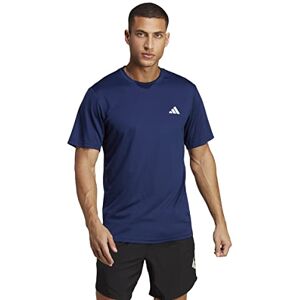 adidas Men's Train Essentials Training Tee, Dark Blue/White, XXL adidas Men's Train Essentials Training Tee, Dark Blue/White, XXL