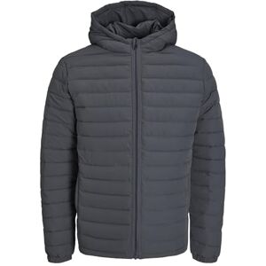 JACK & JONES Bestseller A/S Men's Jjerecycle Raw Puffer Hood Noos Buffer Jacket, Asphalt, XL JACK & JONES Bestseller A/S Men's Jjerecycle Raw Puffer Hood Noos Buffer Jacket, Asphalt, XL