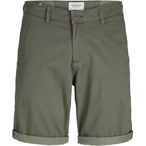 JACK & JONES Men's Jpstbowie Jjshort Sa Printed Sn Chino Shorts, Olive Night, M JACK & JONES Men's Jpstbowie Jjshort Sa Printed Sn Chino Shorts, Olive Night, M