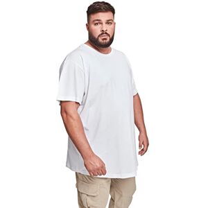 Urban Classics Men's Shaped Longline T Shirt Shortsleeves Tall Tee Crew Neck 100 Jersey Cotton, White (White), M UK Urban Classics Men's Shaped Longline T Shirt Shortsleeves Tall Tee Crew Neck 100 Jersey Cotton, White (White), M UK