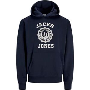 JACK & JONES Men's Jjvicto Sweat Hood Sweatshirt, Mulch, L JACK & JONES Men's Jjvicto Sweat Hood Sweatshirt, Mulch, L