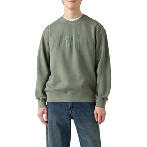 Levi's Men's Relaxd Graphic Crew Sweatshirt, Ssnl Serif Laurel Wr, M Levi's Men's Relaxd Graphic Crew Sweatshirt, Ssnl Serif Laurel Wr, M