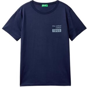 United Colors of Benetton Men's 3i1xu100a t-Shirt, Night Blue 252, L United Colors of Benetton Men's 3i1xu100a t-Shirt, Night Blue 252, L