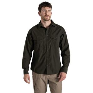 Craghoppers Mens Expert Kiwi Long Sleeved Shirt, Dark Cedar Green, Size M Craghoppers Mens Expert Kiwi Long Sleeved Shirt, Dark Cedar Green, Size M